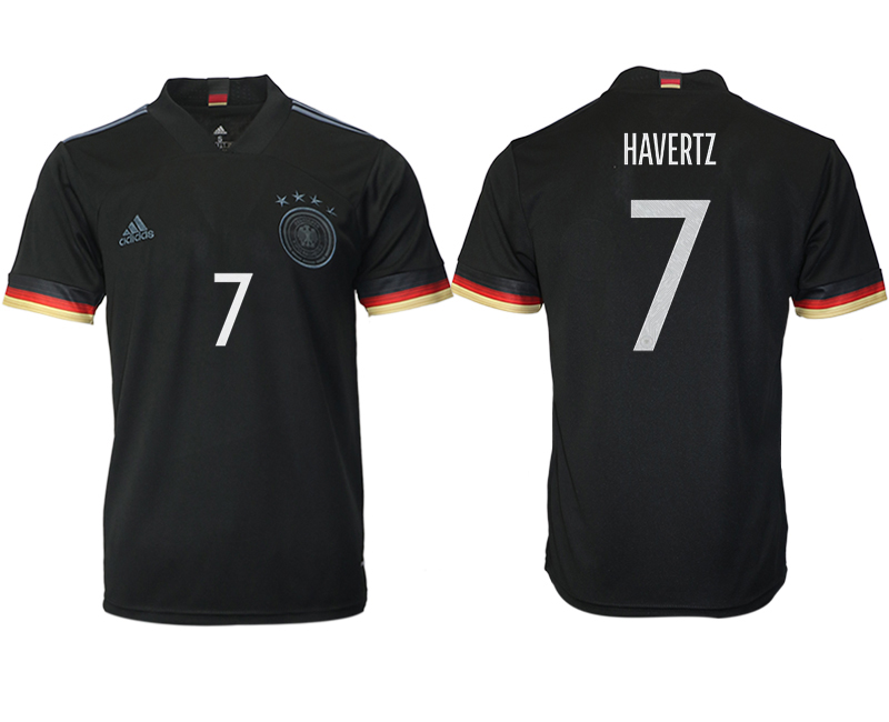 Men 2021 Europe Germany away AAA version #7 soccer jerseys
